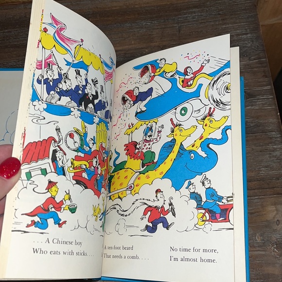 Vntg 1964 And to think that I saw it on mulberry street’ Dr Seuss book vanguard - Picture 7 of 9